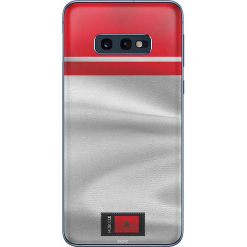 Morocco Soccer Flag Galaxy S10e Skin